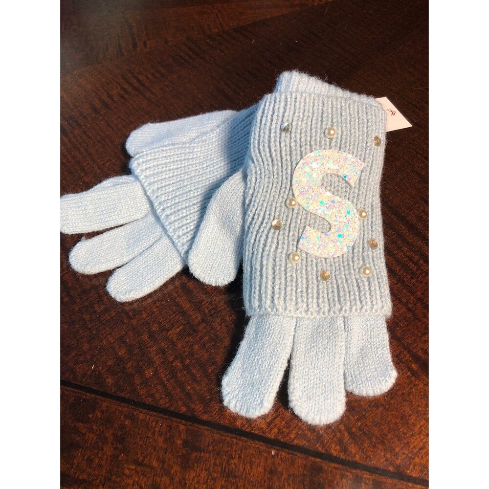 NEW! Justice kids glove with "S"